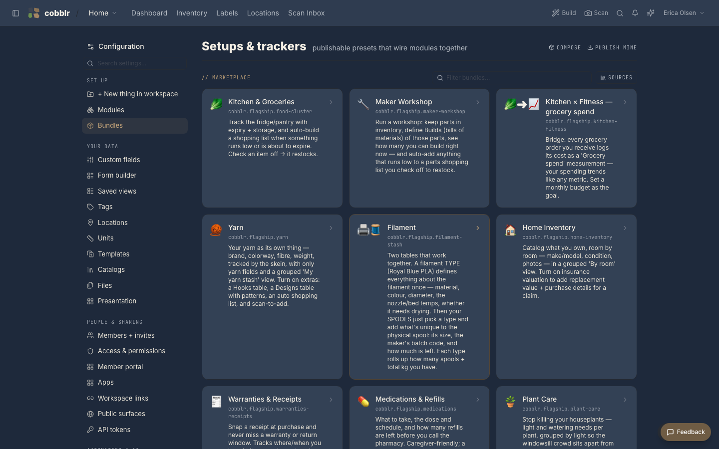 The bundle marketplace
